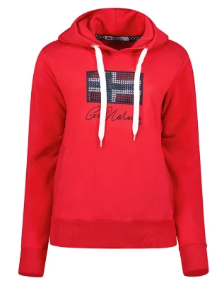 Geographical Norway Bluza "Goisette" w kolorze czerwonym rozmiar: M