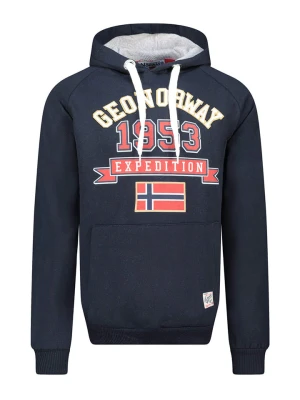 Geographical Norway Bluza "Gollegio" w kolorze granatowym rozmiar: XXL