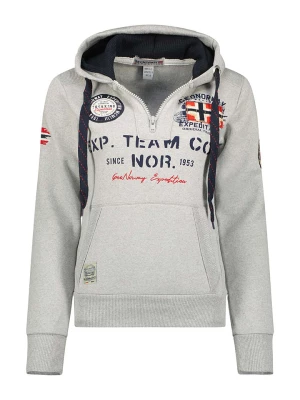 Geographical Norway Bluza "Goptaine" w kolorze jasnoszarym rozmiar: M