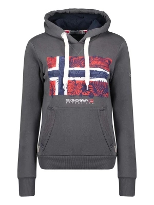 Geographical Norway Bluza "Gpalm" w kolorze antracytowym rozmiar: S