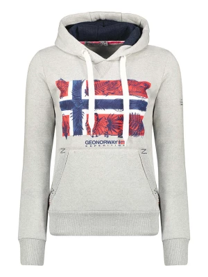 Geographical Norway Bluza "Gpalm" w kolorze szarym rozmiar: S