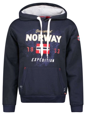 Geographical Norway Bluza "Guitre" w kolorze granatowym rozmiar: XXL