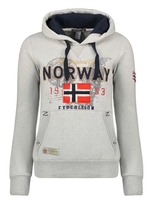Geographical Norway Bluza "Guitre" w kolorze szarym rozmiar: S