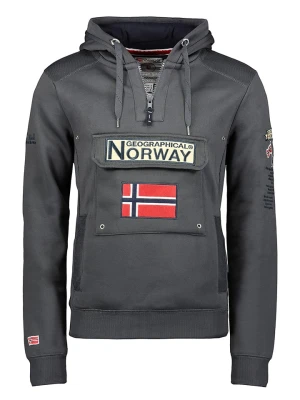 Zdjęcie produktu Geographical Norway Bluza "Gymclass" w kolorze antracytowym rozmiar: 3XL