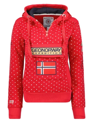 Geographical Norway Bluza "Gymclass" w kolorze czerwonym rozmiar: L