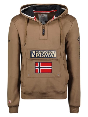 Geographical Norway Bluza "Gymclass" w kolorze jasnobrązowym rozmiar: L