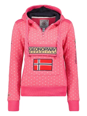 Geographical Norway Bluza "Gymclass" w kolorze jasnoróżowym rozmiar: S