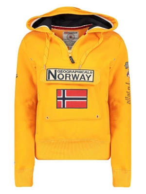Geographical Norway Bluza "Gymclass" w kolorze żółtym rozmiar: XL