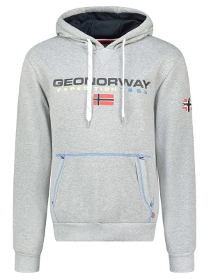 Geographical Norway Bluza "Olvier" w kolorze szarym rozmiar: M