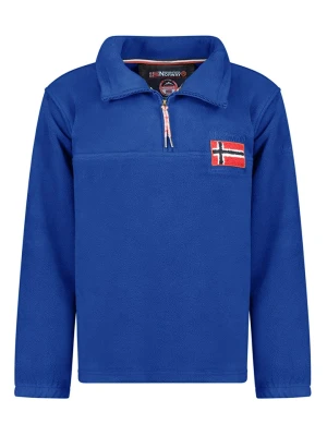 Geographical Norway Bluza polarowa "Tequateur" w kolorze niebieskim rozmiar: L
