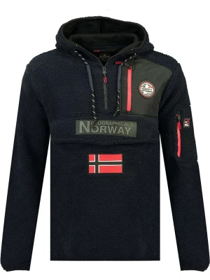 Geographical Norway Bluza polarowa "Terifique" w kolorze granatowym rozmiar: L