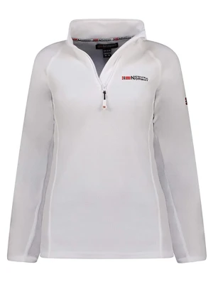 Geographical Norway Bluza polarowa "Tug" w kolorze białym rozmiar: XXL
