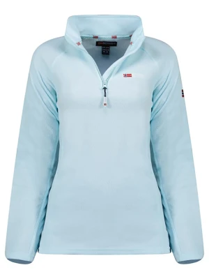 Geographical Norway Bluza polarowa "Tug" w kolorze błękitnym rozmiar: XL