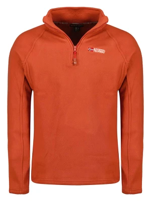 Geographical Norway Bluza polarowa "Tug" w kolorze ceglanym rozmiar: S