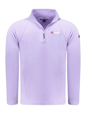 Geographical Norway Bluza polarowa "Tug" w kolorze fioletowym rozmiar: S