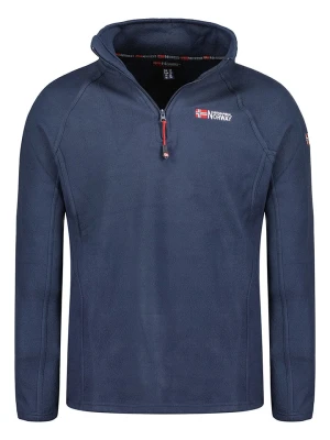 Geographical Norway Bluza polarowa "Tug" w kolorze granatowym rozmiar: XXL