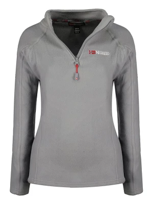 Geographical Norway Bluza polarowa "Tug" w kolorze jasnoszarym rozmiar: M