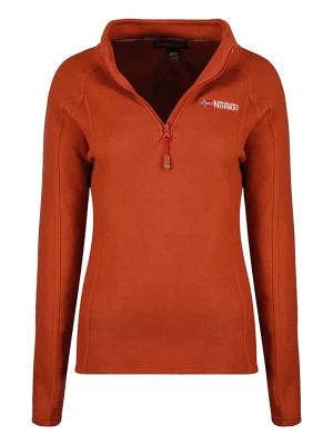 Geographical Norway Bluza polarowa "Tug" w kolorze pomarańczowym rozmiar: L