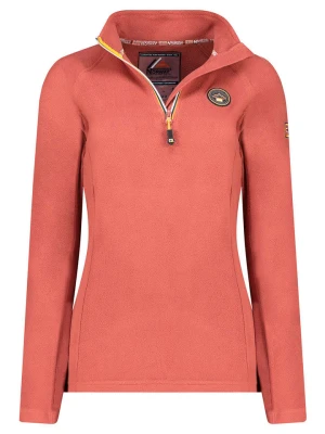 Geographical Norway Bluza polarowa "Tugim" w kolorze pomarańczowym rozmiar: S