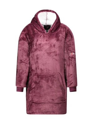 Geographical Norway Bluza polarowa "Uddy" w kolorze bordowym rozmiar: S