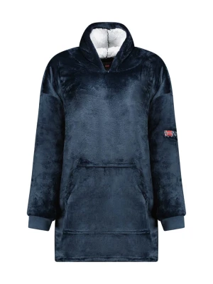Geographical Norway Bluza polarowa "Uddy" w kolorze granatowym rozmiar: XL