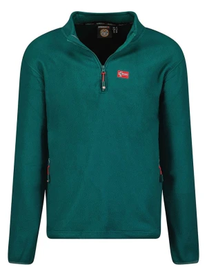 Geographical Norway Bluza polarowa "Ulysse" w kolorze ciemnozielonym rozmiar: 176