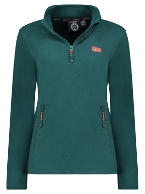 Geographical Norway Bluza polarowa "Ulyssia" w kolorze ciemnozielonym rozmiar: XXL