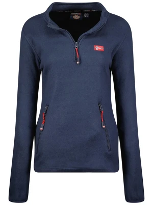 Geographical Norway Bluza polarowa "Ulyssia" w kolorze granatowym rozmiar: XL
