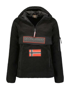 Geographical Norway Bluza polarowa "Upassia" w kolorze czarnym rozmiar: L