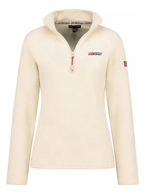 Geographical Norway Bluza polarowa w kolorze beżowo-kremowym rozmiar: XL