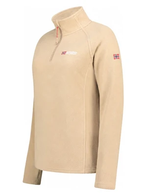 Geographical Norway Bluza polarowa w kolorze beżowym rozmiar: XL