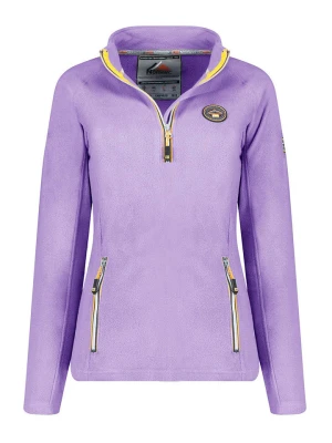 Geographical Norway Bluza polarowa w kolorze fioletowym rozmiar: L