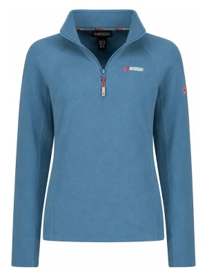 Geographical Norway Bluza polarowa w kolorze niebieskim rozmiar: M