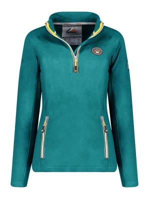 Geographical Norway Bluza polarowa w kolorze zielonym rozmiar: S