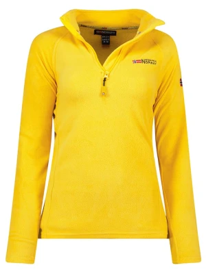 Geographical Norway Bluza polarowa w kolorze żółtym rozmiar: XL