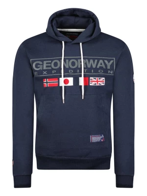 Geographical Norway Bluza w kolorze granatowym rozmiar: S
