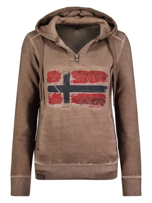 Geographical Norway Bluza w kolorze jasnobrązowym rozmiar: M