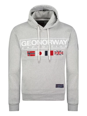 Geographical Norway Bluza w kolorze szarym rozmiar: L