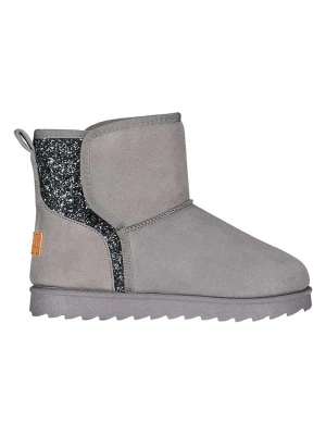 Geographical Norway Botki zimowe "Olga" w kolorze szarym rozmiar: 40