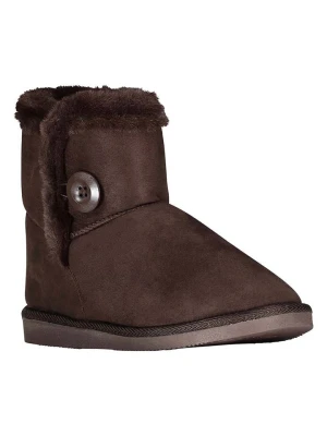 Zdjęcie produktu Geographical Norway Botki zimowe "Oprecieuse" w kolorze brązowym rozmiar: 38