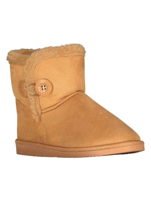 Geographical Norway Botki zimowe "Oprecieuse" w kolorze jasnobrązowym rozmiar: 39