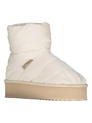 Geographical Norway Botki zimowe "Ornella" w kolorze kremowym rozmiar: 40