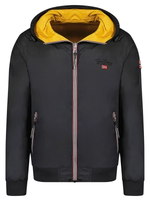 Geographical Norway Dwustronna kurtka przejściowa "Arrivial" w kolorze żółto-czarnym rozmiar: M