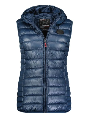 Geographical Norway Kamizelka pikowana "Annecy" w kolorze granatowym rozmiar: 164
