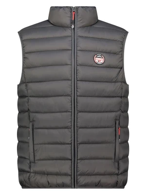 Geographical Norway Kamizelka pikowana "Vamigo" w kolorze antracytowym rozmiar: S