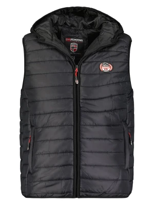 Geographical Norway Kamizelka pikowana "Vamigo" w kolorze czarnym rozmiar: 140