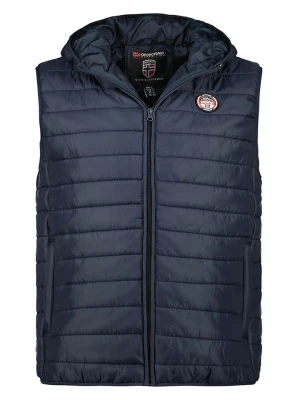 Geographical Norway Kamizelka pikowana "Vamigo" w kolorze granatowym rozmiar: 152