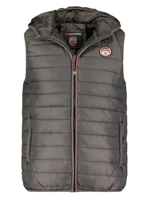 Geographical Norway Kamizelka pikowana "Vamigo" w kolorze szarym rozmiar: 152