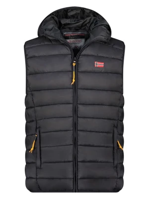 Geographical Norway Kamizelka pikowana "Vamigolor" w kolorze czarnym rozmiar: 140