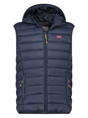 Geographical Norway Kamizelka pikowana "Vamigolor" w kolorze granatowym rozmiar: 128
